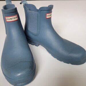 Men's Size 11 Blue Short Hunter Rain Boots